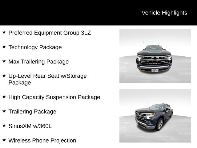 Used 2023 Chevrolet Silverado 1500 High Country w/ Technology Package AWD/4WD image 13