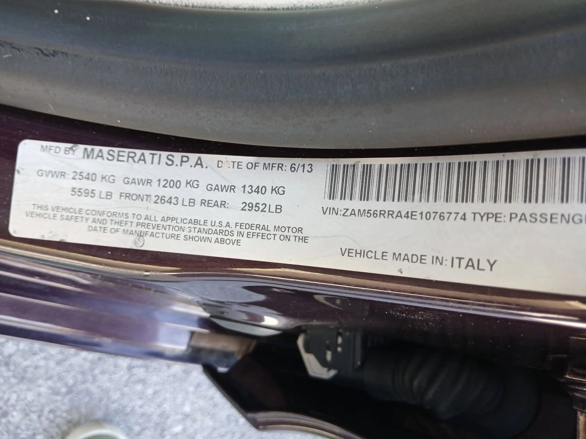 Used 2014 Maserati Quattroporte S Q4 AWD/4WD image 6