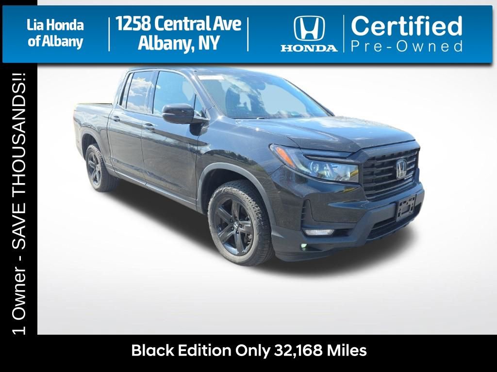 Certified 2023 Honda Ridgeline Black Edition image 1