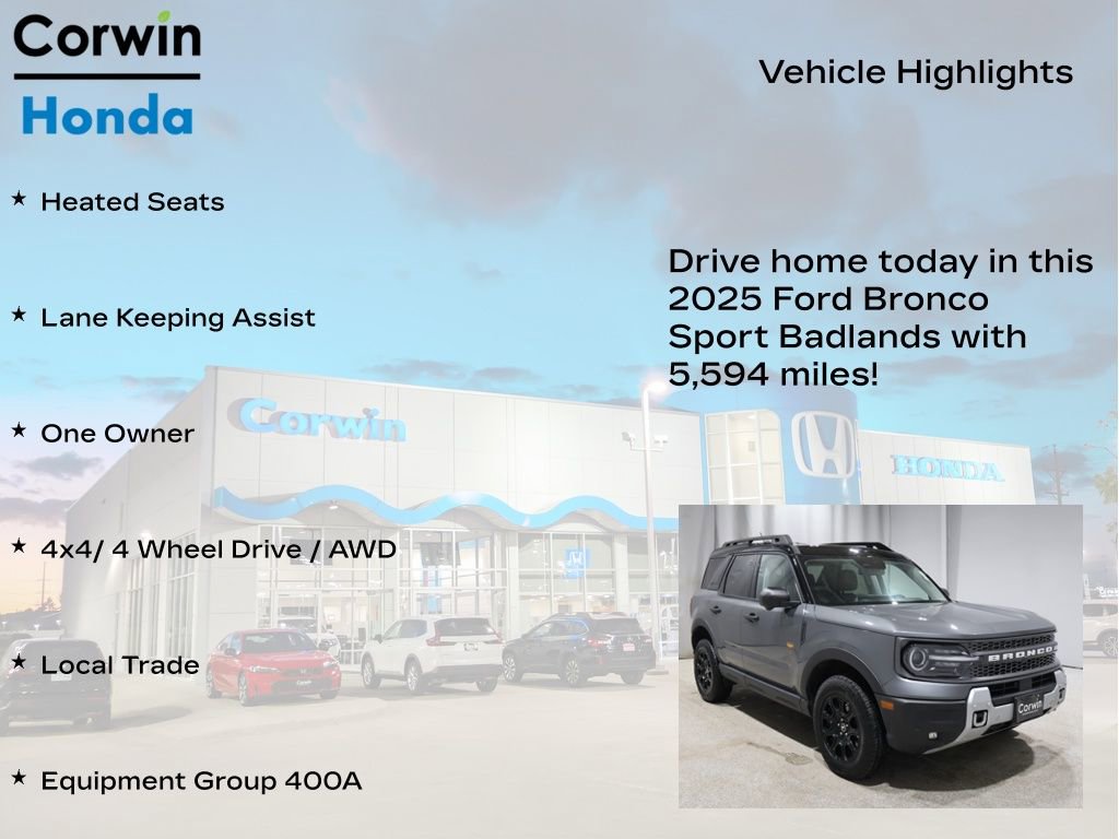 Used 2025 Ford Bronco Sport Badlands image 6