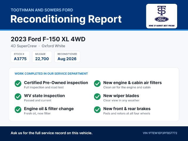 Certified 2023 Ford F150 XL w/ STX Appearance Package AWD/4WD image 31