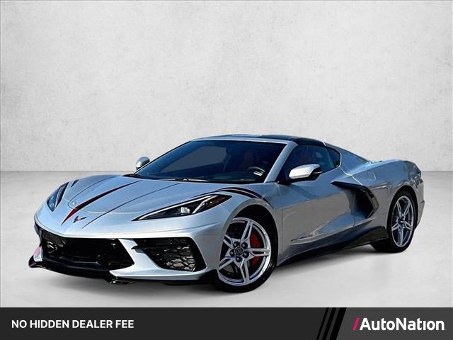 Used 2022 Chevrolet Corvette Stingray Preferred Cpe w/ Z51 Performance Package RWD image 1