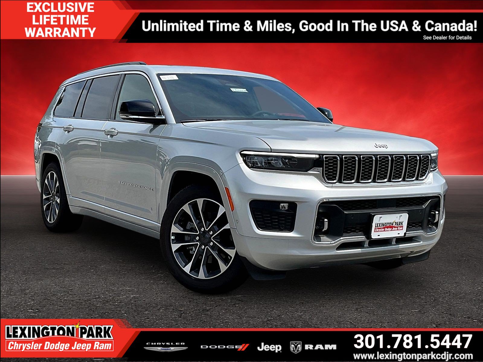 New 2025 Jeep Grand Cherokee L Overland w/ Luxury Tech Group IV AWD/4WD image 1