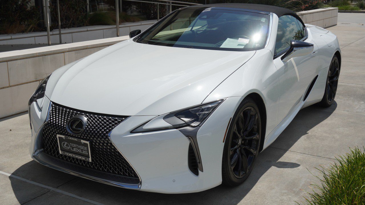 Used 2023 Lexus LC 500 Convertible w/ Touring Package RWD image 2
