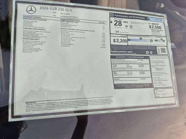 New 2026 Mercedes-Benz GLB 250 image 16