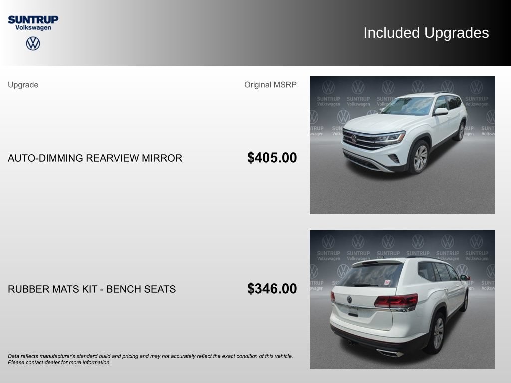 Used 2023 Volkswagen Atlas SE FWD image 2