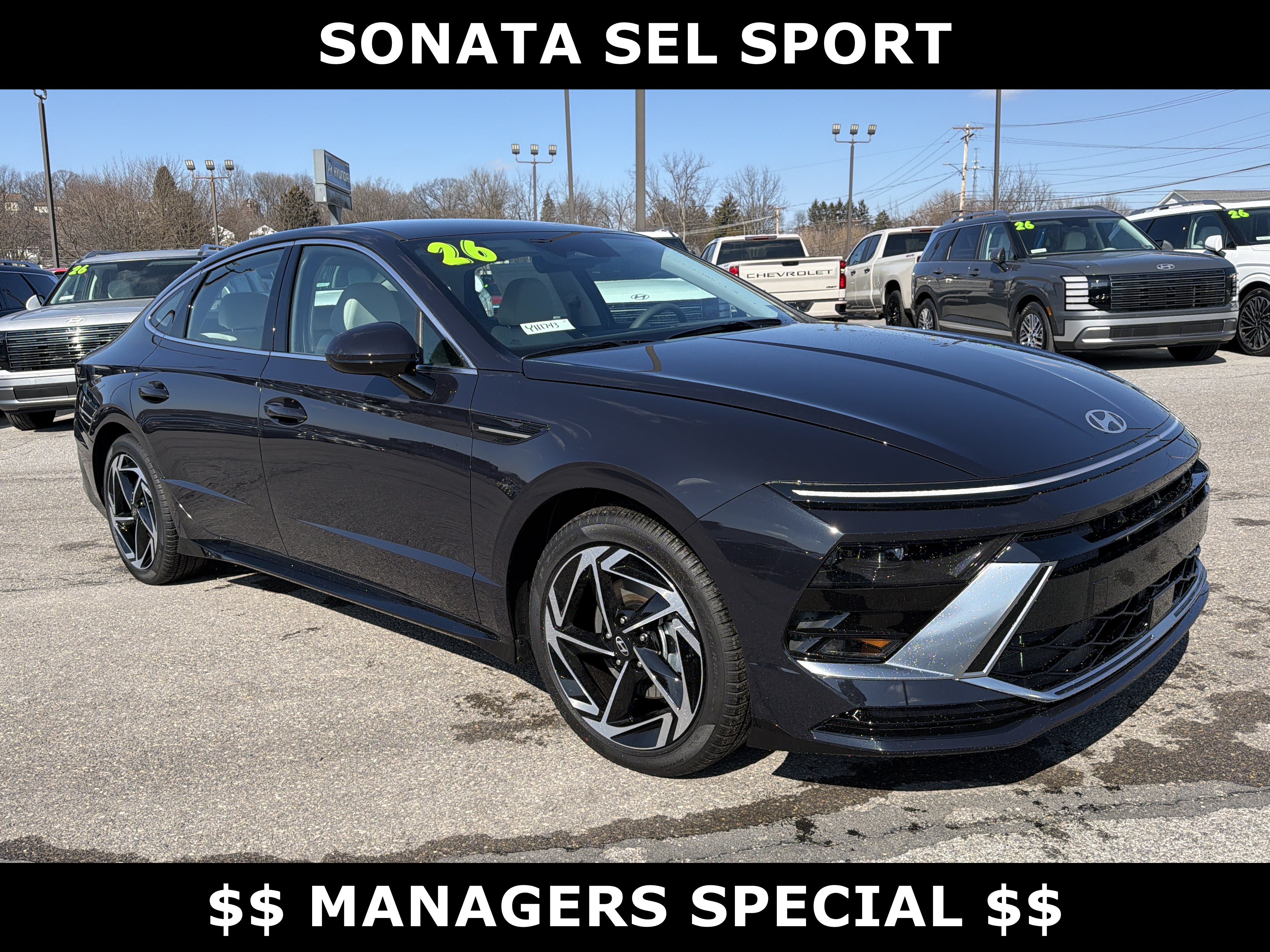 New 2026 Hyundai Sonata SEL AWD/4WD image 1
