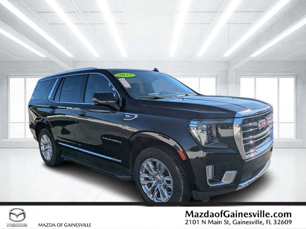 Used 2022 GMC Yukon SLT w/ SLT Premium Package image 1