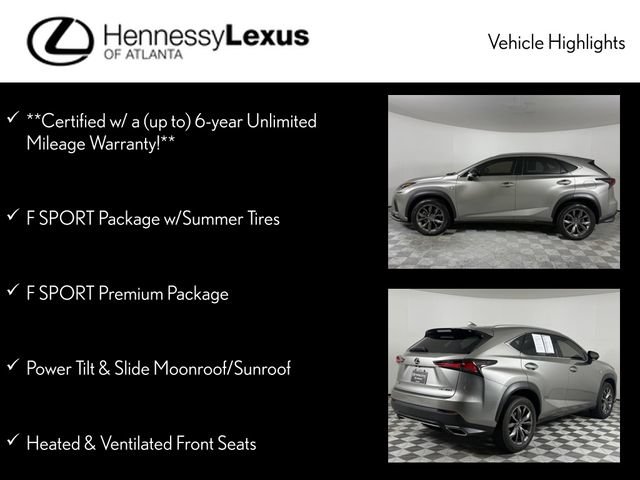 Used 2021 Lexus NX 300 F Sport w/ F Sport Premium Package FWD image 12