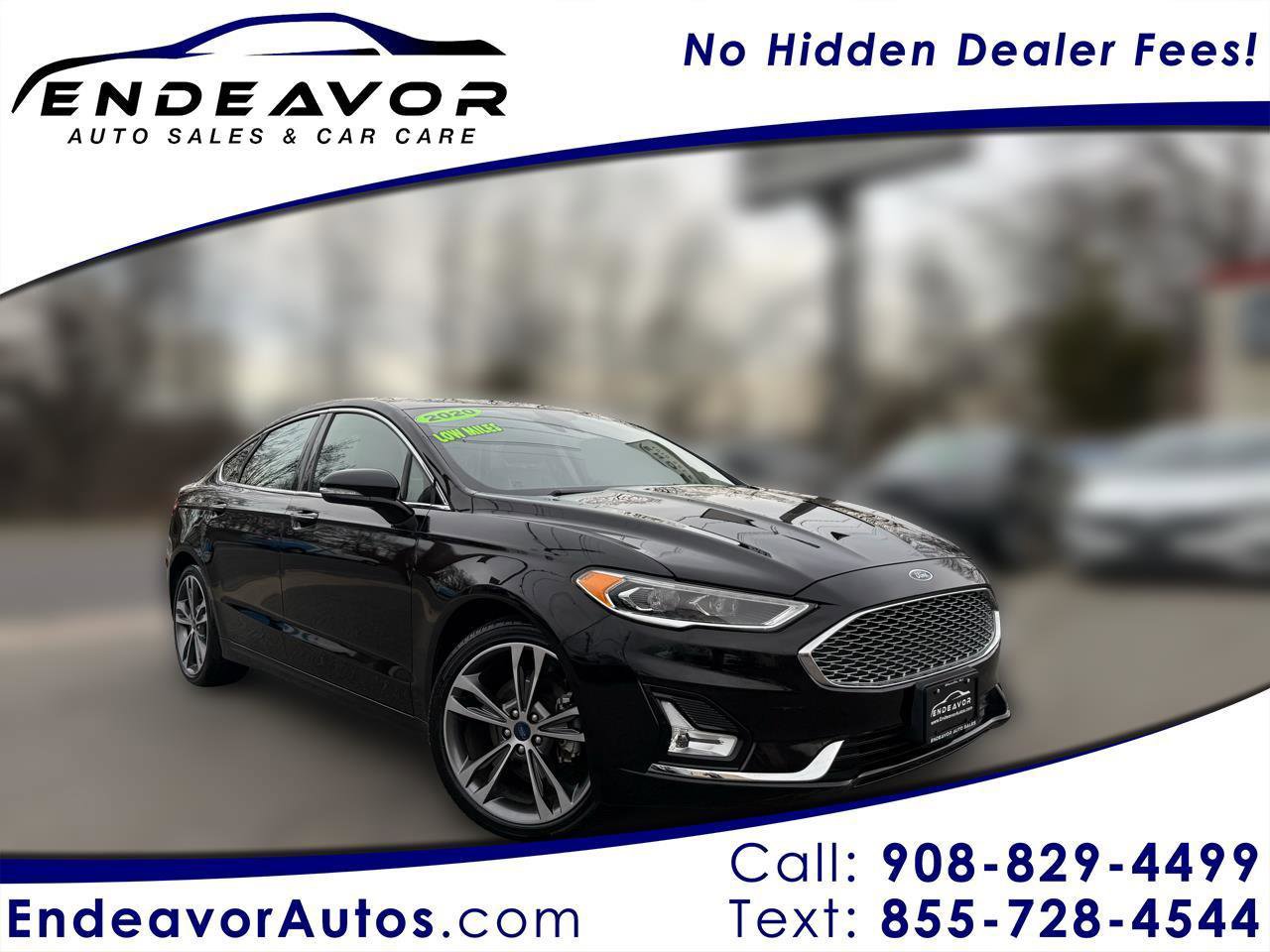 Used 2020 Ford Fusion Titanium image 1