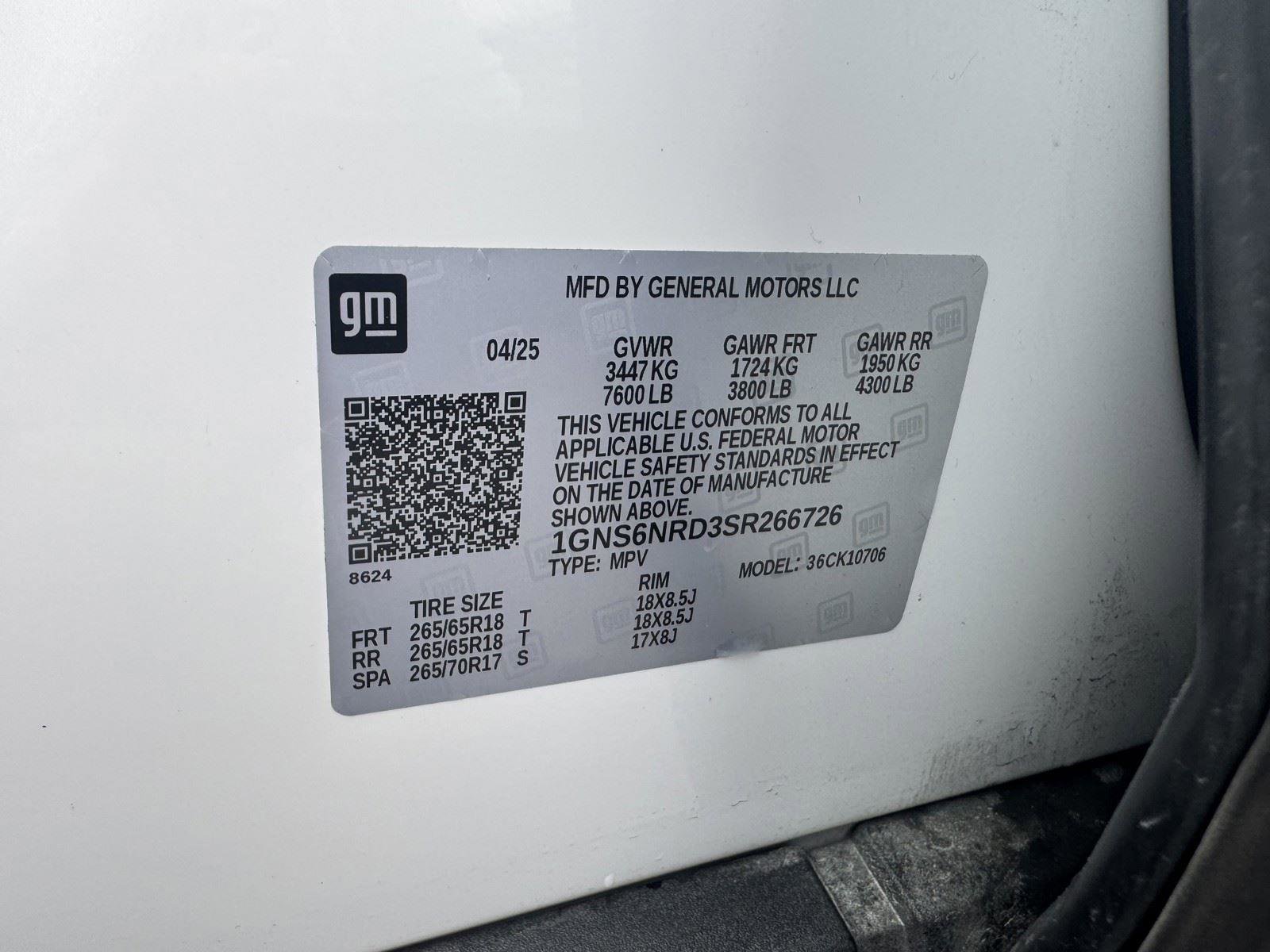 Used 2025 Chevrolet Tahoe LT AWD/4WD image 52