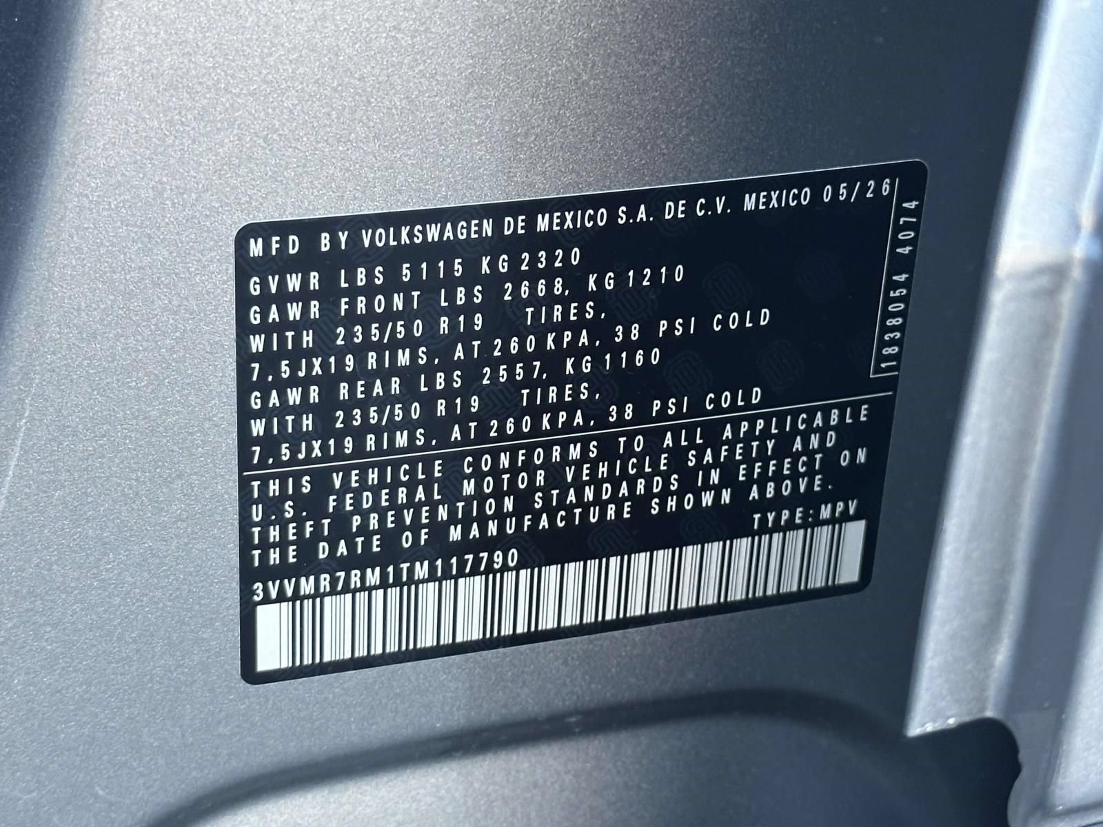 New 2026 Volkswagen Tiguan SE AWD/4WD image 16