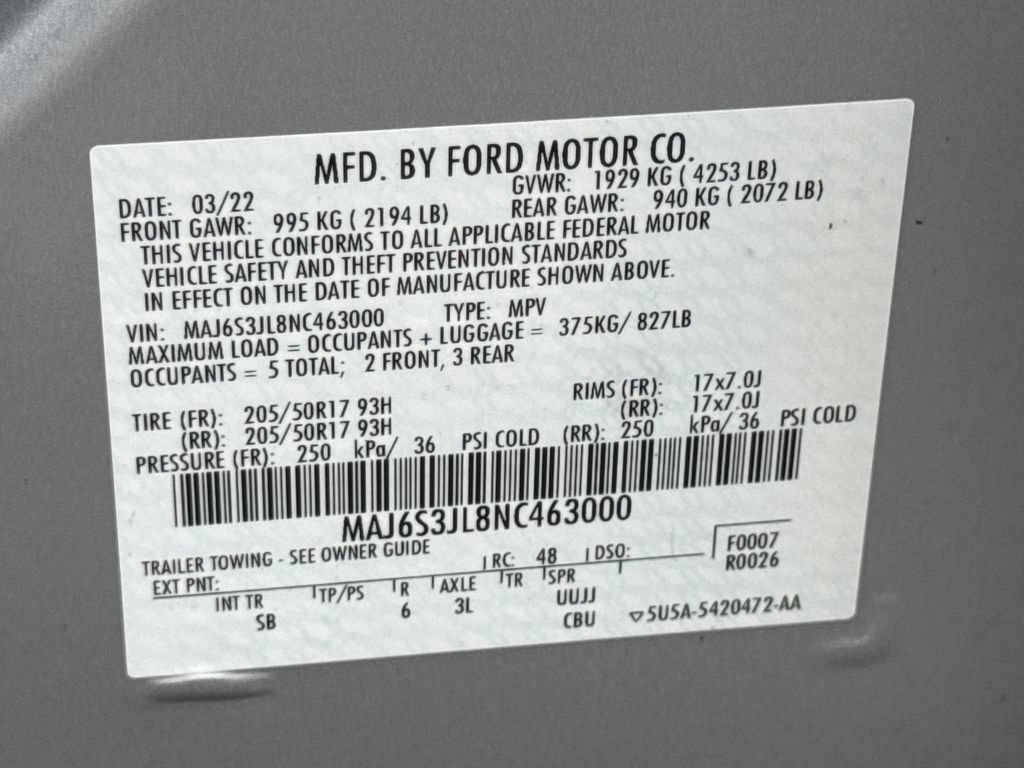 Used 2022 Ford EcoSport SES AWD/4WD image 27