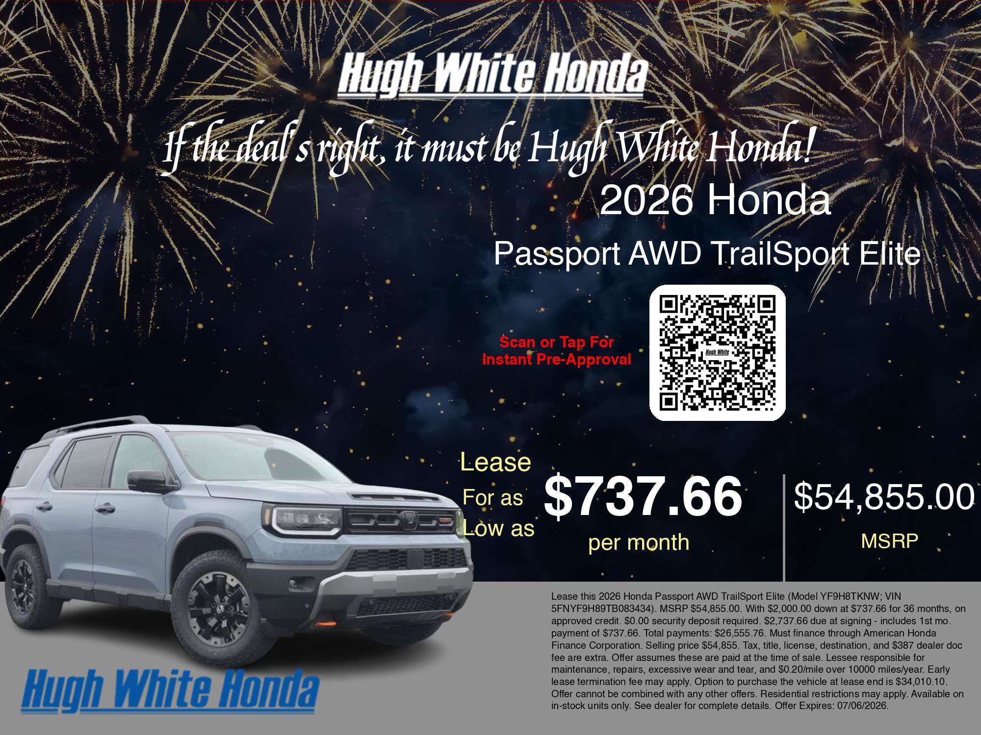 New 2026 Honda Passport TrailSport Elite image 3