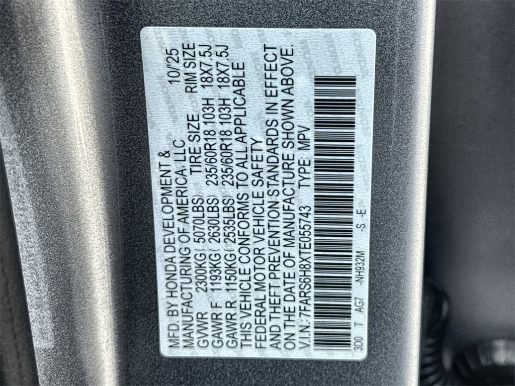 New 2026 Honda CR-V Sport-L image 26