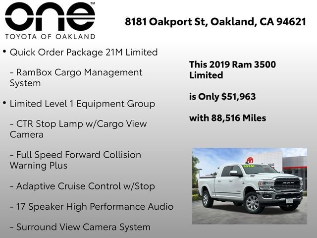 Used 2019 RAM 3500 Limited AWD/4WD image 5