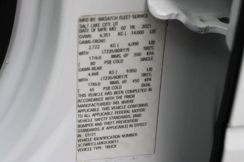 Used 2021 RAM 3500 Tradesman w/ Chrome Appearance Group image 48