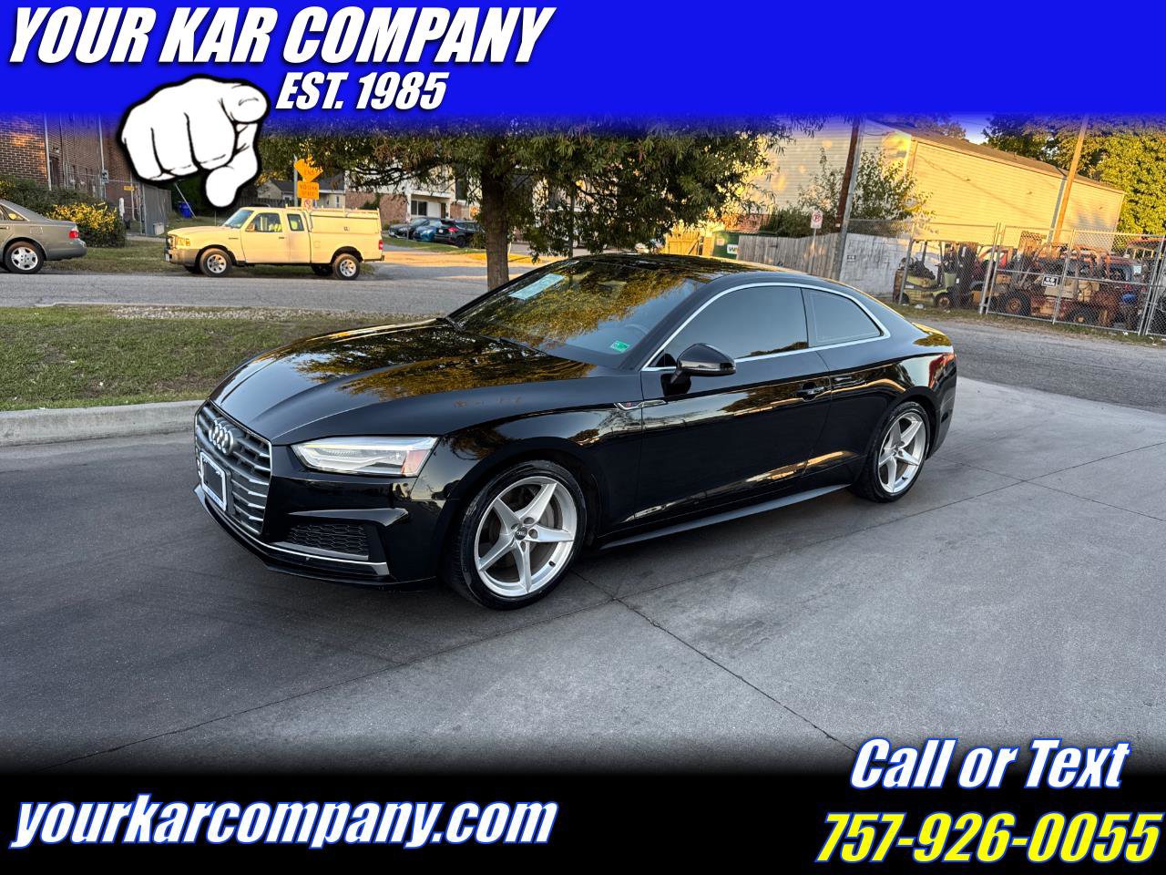 Used 2018 Audi A5 2.0T Premium