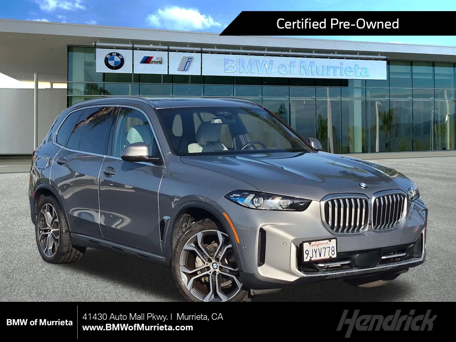Certified 2024 BMW X5 xDrive40i w/ Premium Package