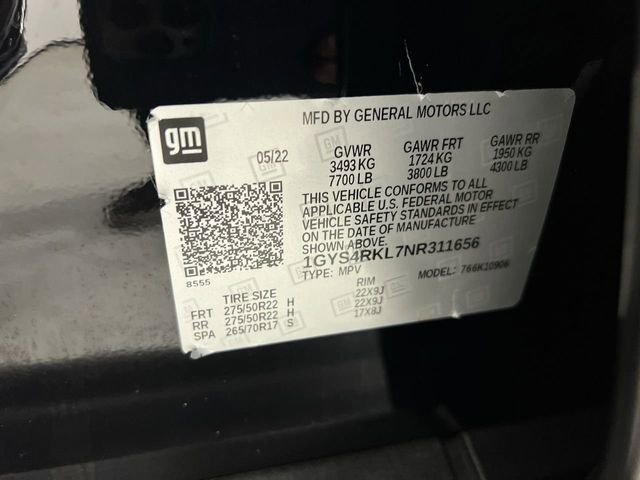 Certified 2022 Cadillac Escalade ESV Sport Platinum w/ Heavy-Duty Trailer Package image 35