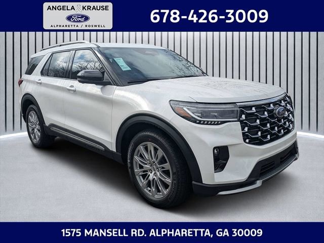 New 2026 Ford Explorer Platinum