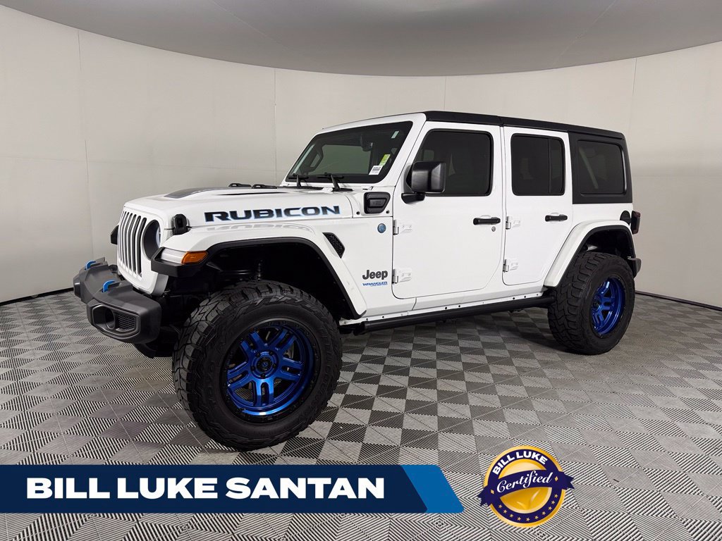 Used 2022 Jeep Wrangler Unlimited Rubicon 4xe w/ Cold Weather Group AWD/4WD 360° Tour