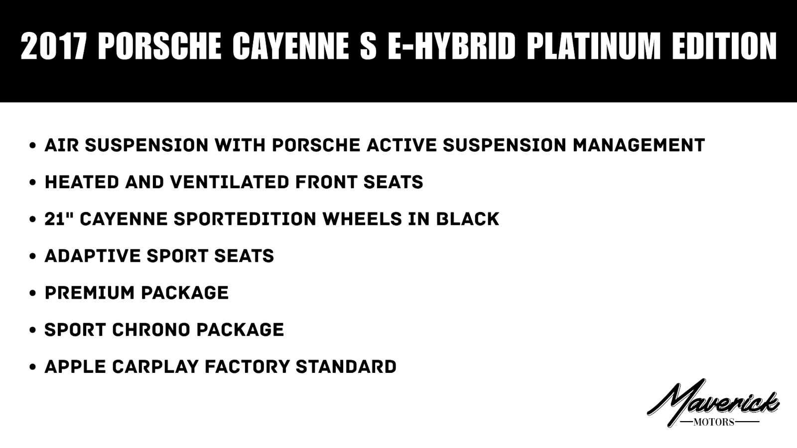 Used 2017 Porsche Cayenne S AWD/4WD image 2