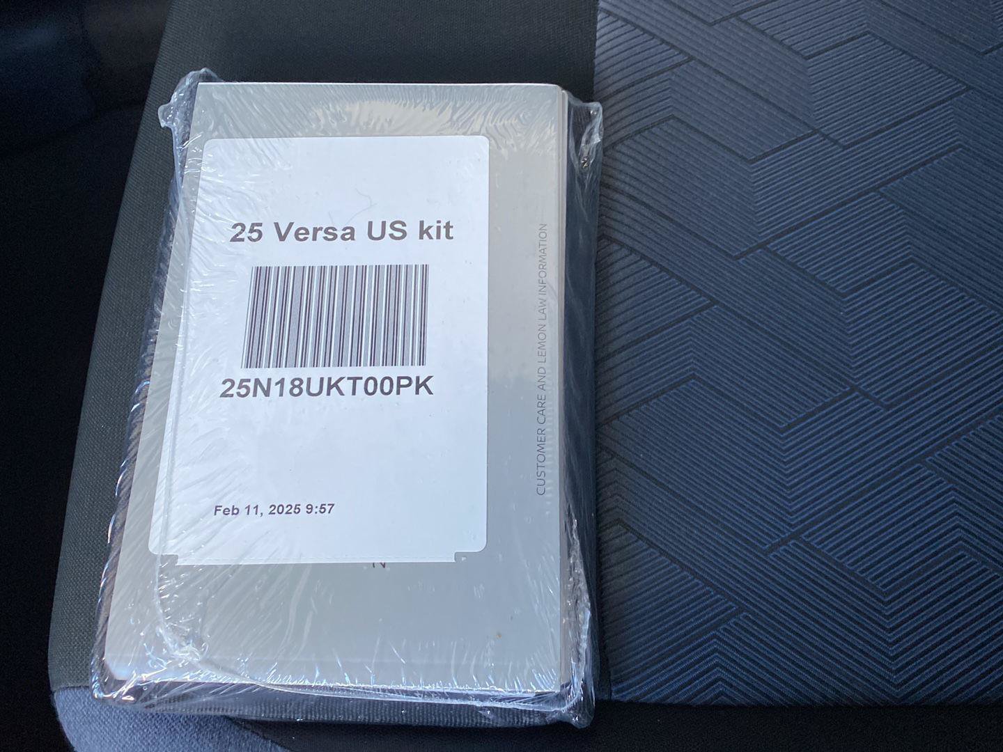 Certified 2025 Nissan Versa SV w/ Trunk Package FWD image 36