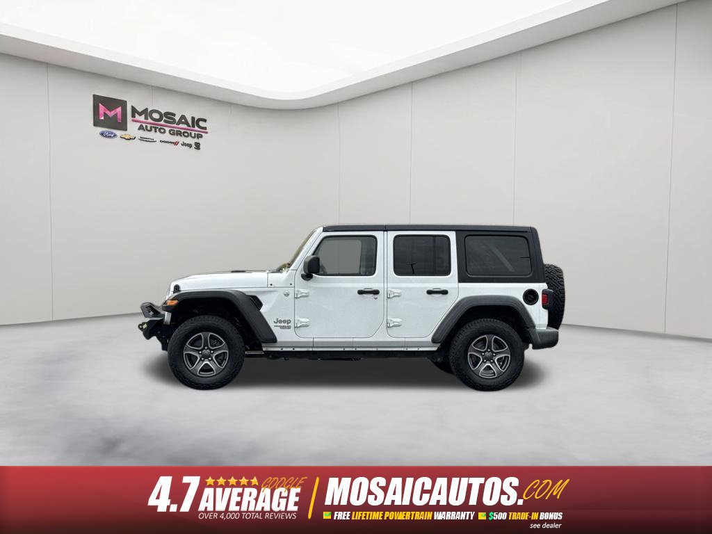Used 2019 Jeep Wrangler Unlimited Sport S AWD/4WD image 4