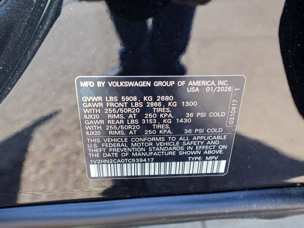 New 2026 Volkswagen Atlas SE image 32