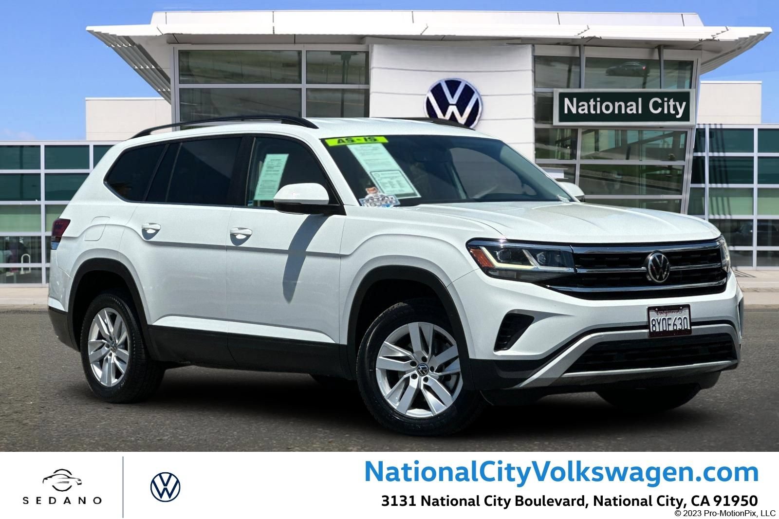 Used 2021 Volkswagen Atlas S