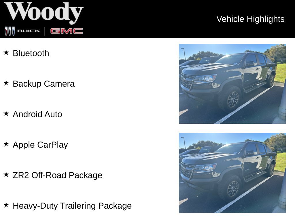 Used 2020 Chevrolet Colorado ZR2 AWD/4WD image 3