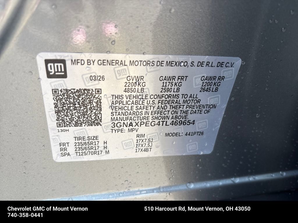 New 2026 Chevrolet Equinox LT AWD/4WD image 29