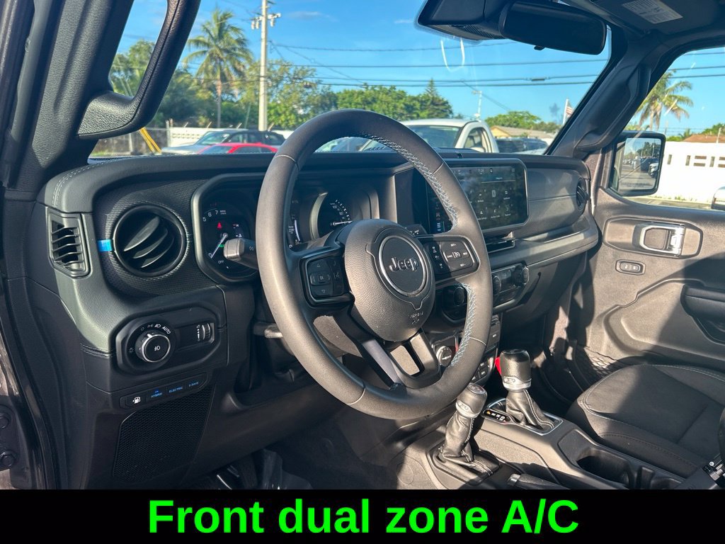 Certified 2024 Jeep Wrangler Unlimited Rubicon 4xe AWD/4WD image 12
