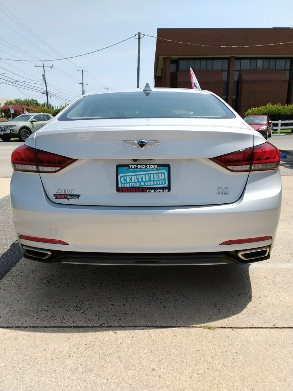 Used 2019 Genesis G80 3.8 AWD/4WD image 3