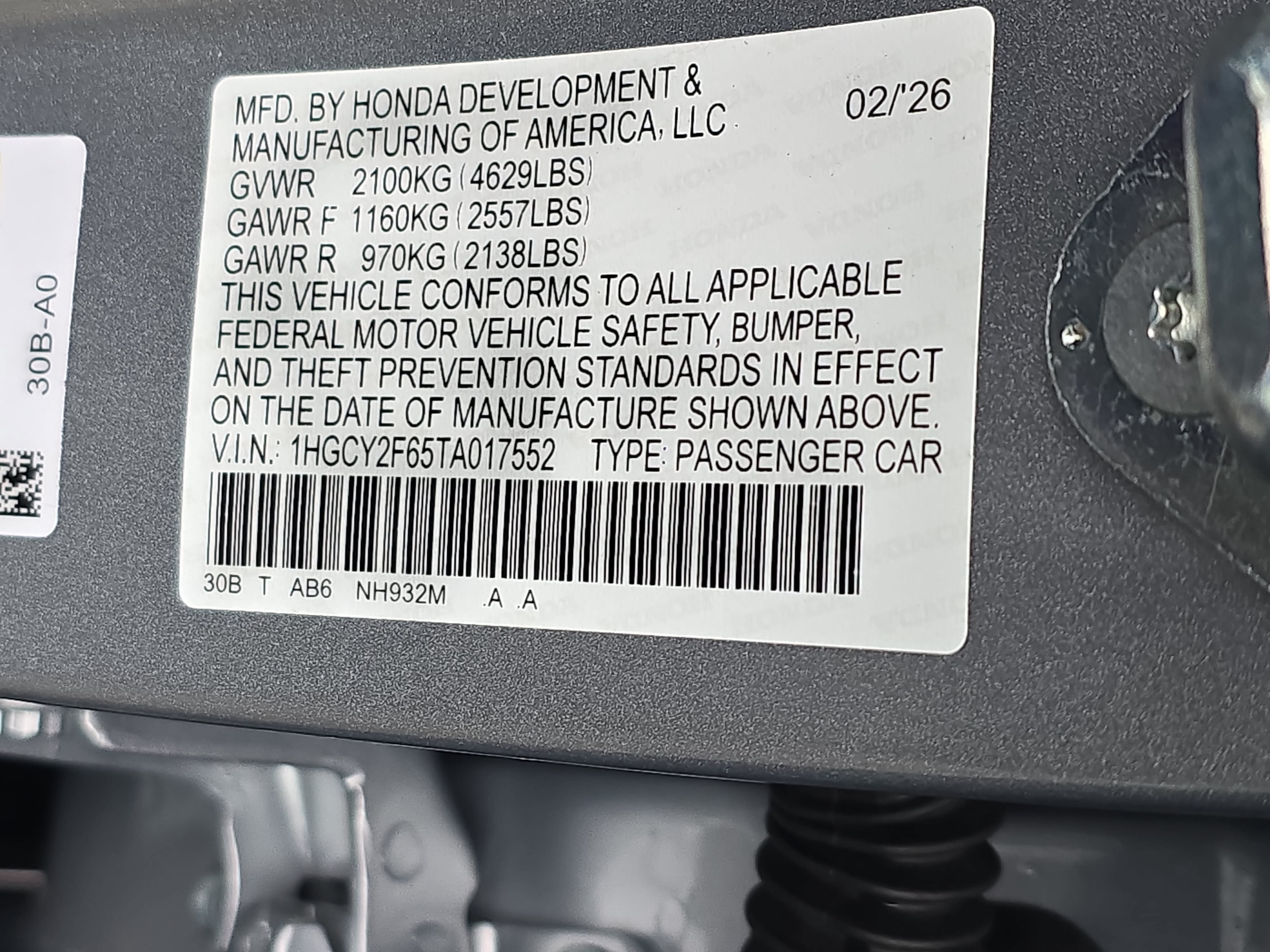 Used 2026 Honda Accord EX-L image 34