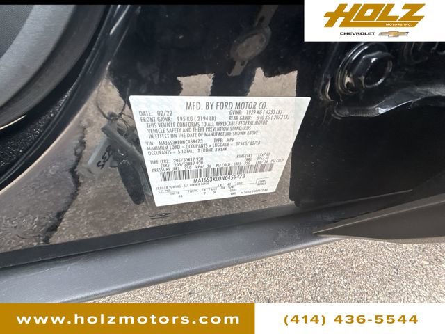 Used 2022 Ford EcoSport Titanium w/ Interior Protection Package image 34