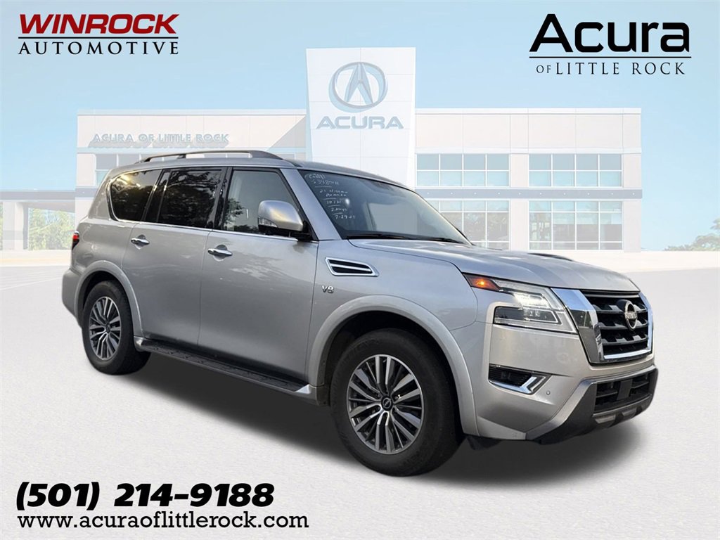 Used 2021 Nissan Armada SL w/ Captain's Chairs Package
