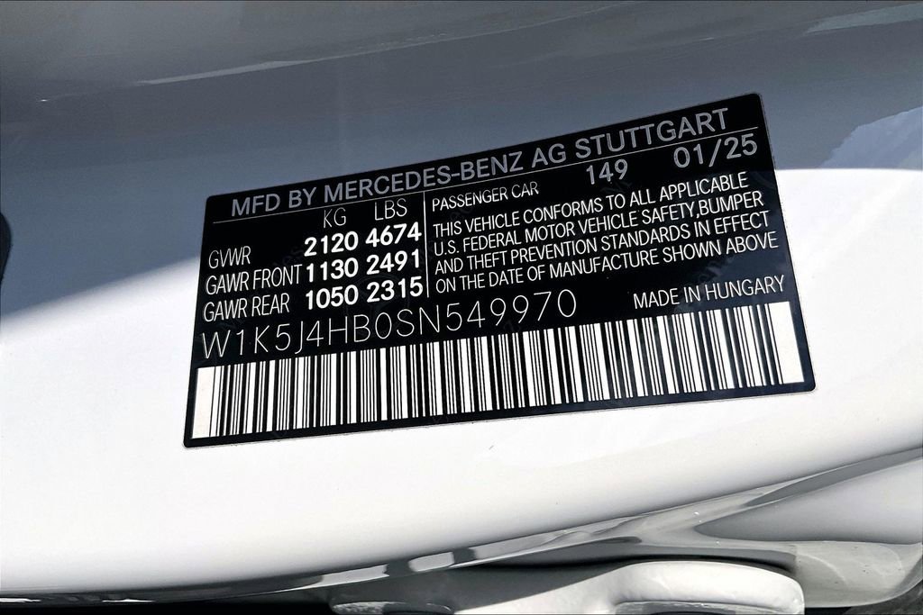 Used 2025 Mercedes-Benz CLA 250 4MATIC w/ Winter Package image 42