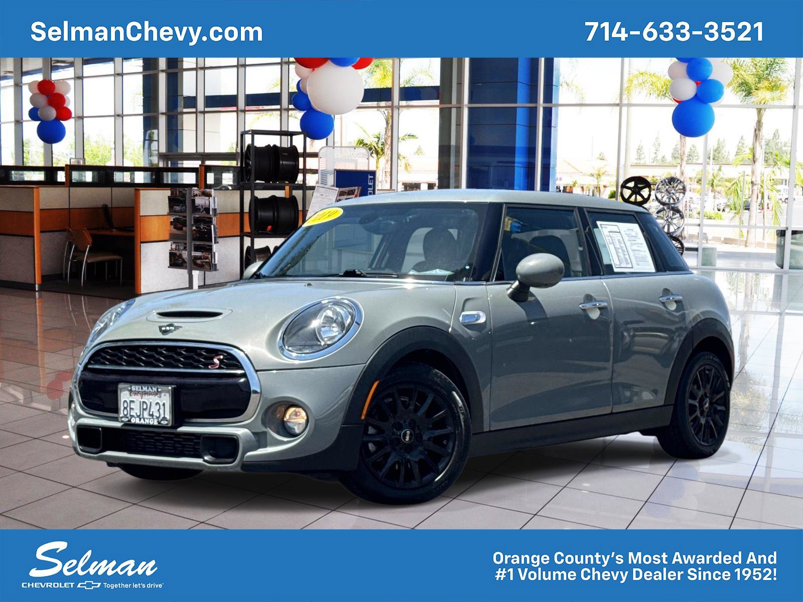 Used 2019 MINI Cooper S w/ Signature Upholstery Package FWD image 1