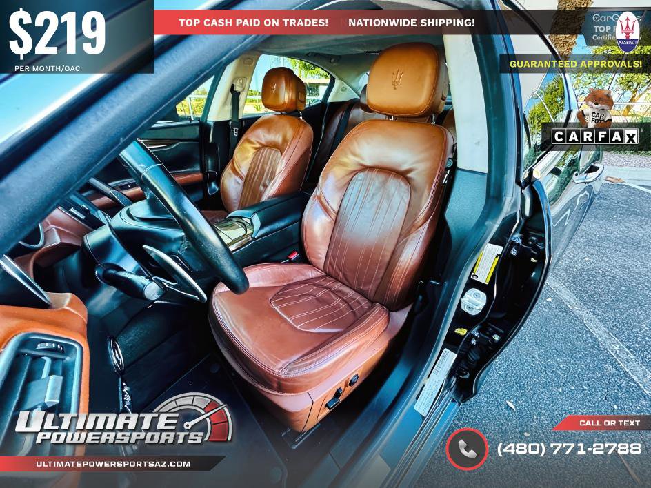 Used 2014 Maserati Ghibli S Q4 AWD/4WD image 4