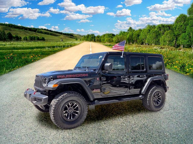 Certified 2025 Jeep Wrangler Unlimited Rubicon w/ XTREMEE 35" Tire Package AWD/4WD image 2