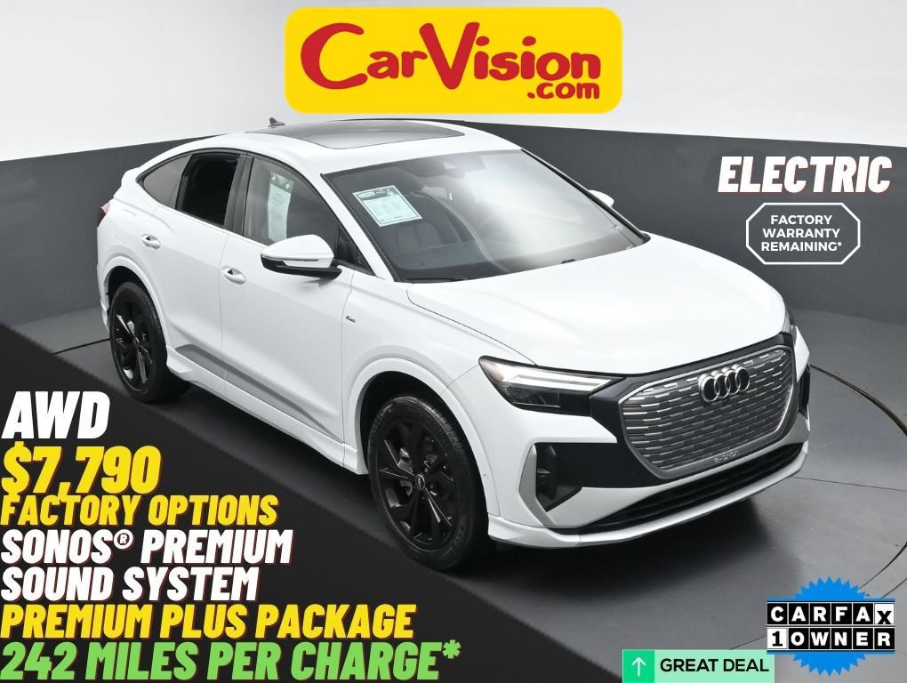 Used 2023 Audi Q4 e-tron Premium Plus AWD/4WD image 1