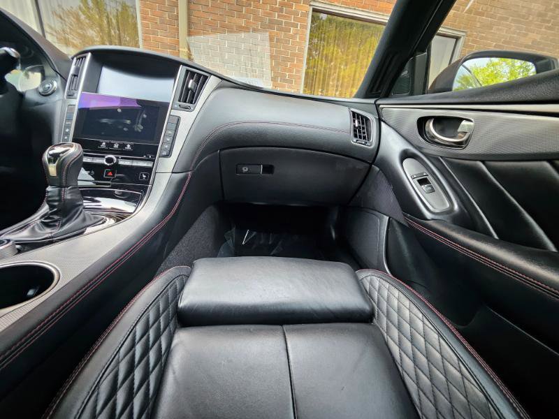 Used 2018 INFINITI Q50 Red Sport 400 w/ Cargo Package (L95) image 63