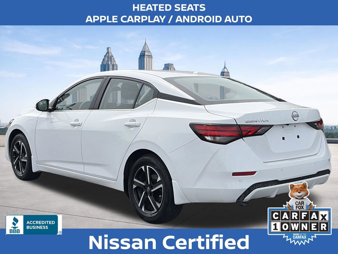 Certified 2025 Nissan Sentra SV w/ All-Weather Package image 3