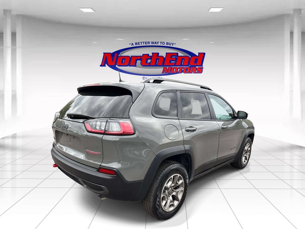 Used 2022 Jeep Cherokee Trailhawk w/ Premium Leather Package AWD/4WD image 3