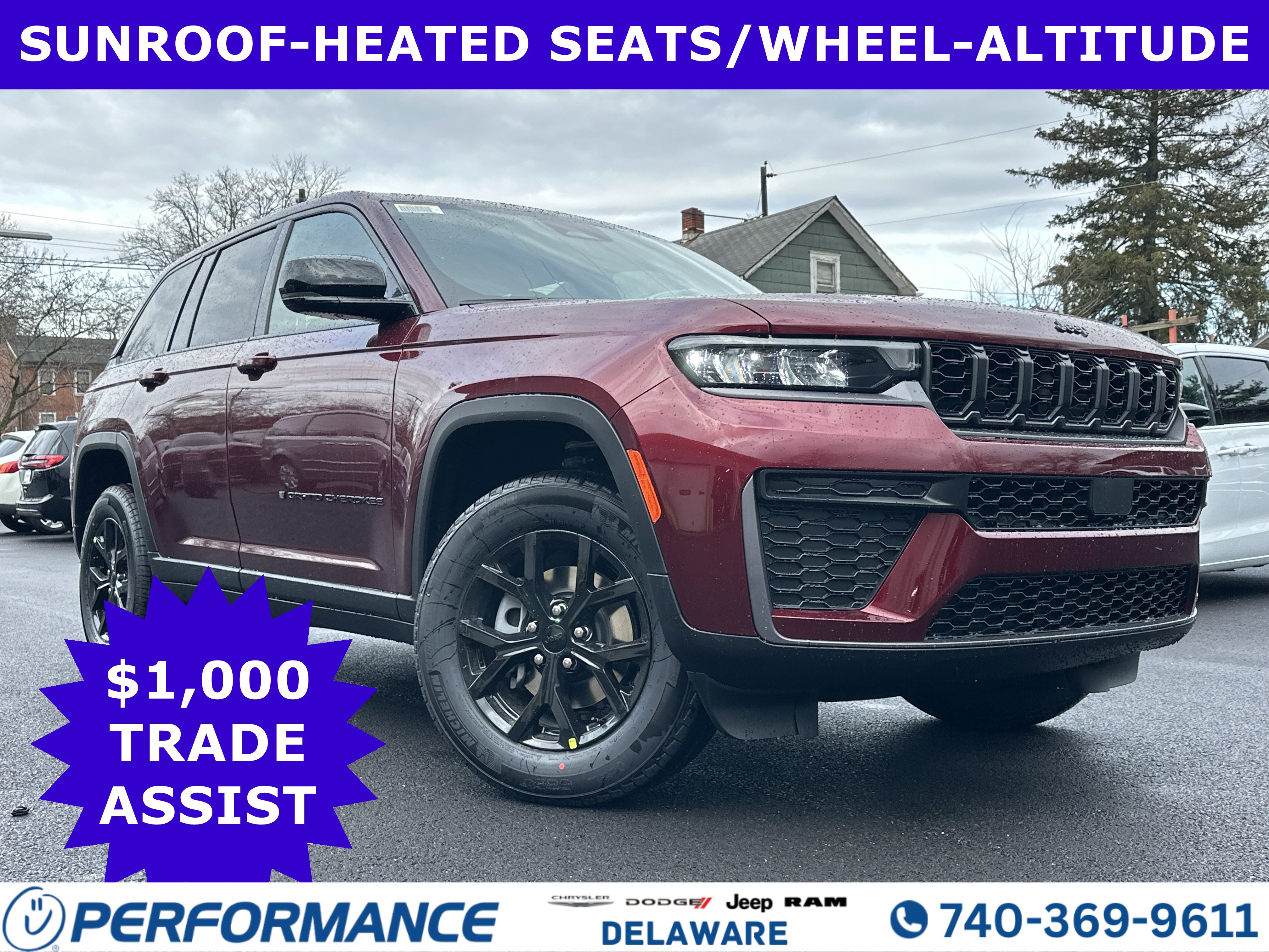 New 2026 Jeep Grand Cherokee Altitude image 1