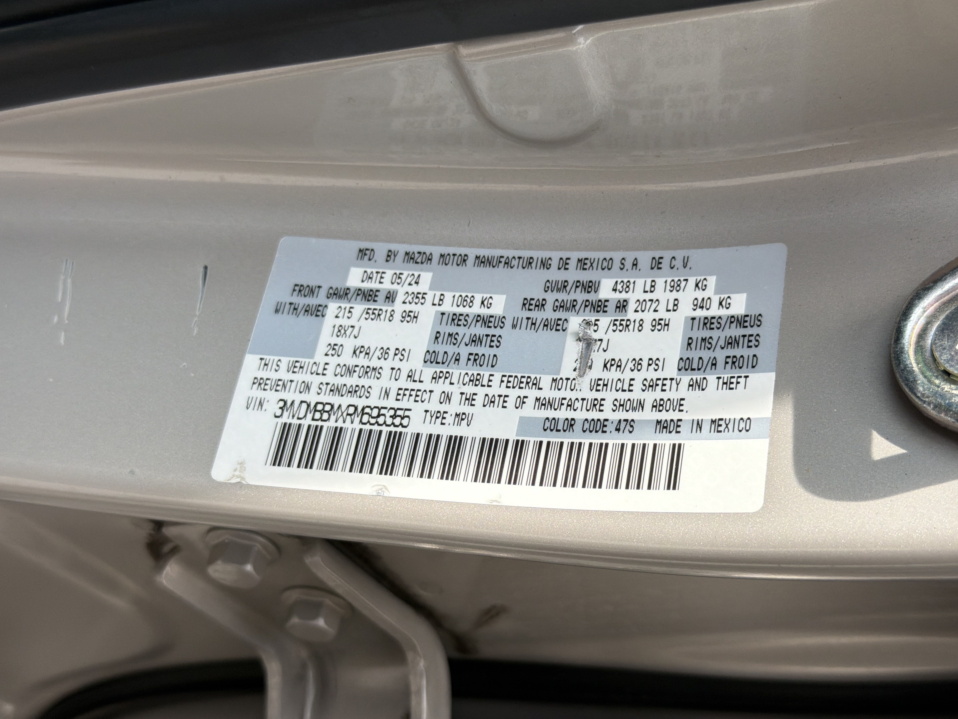 Used 2024 MAZDA CX-30 AWD 2.5 S w/ Select Sport Pkg image 31