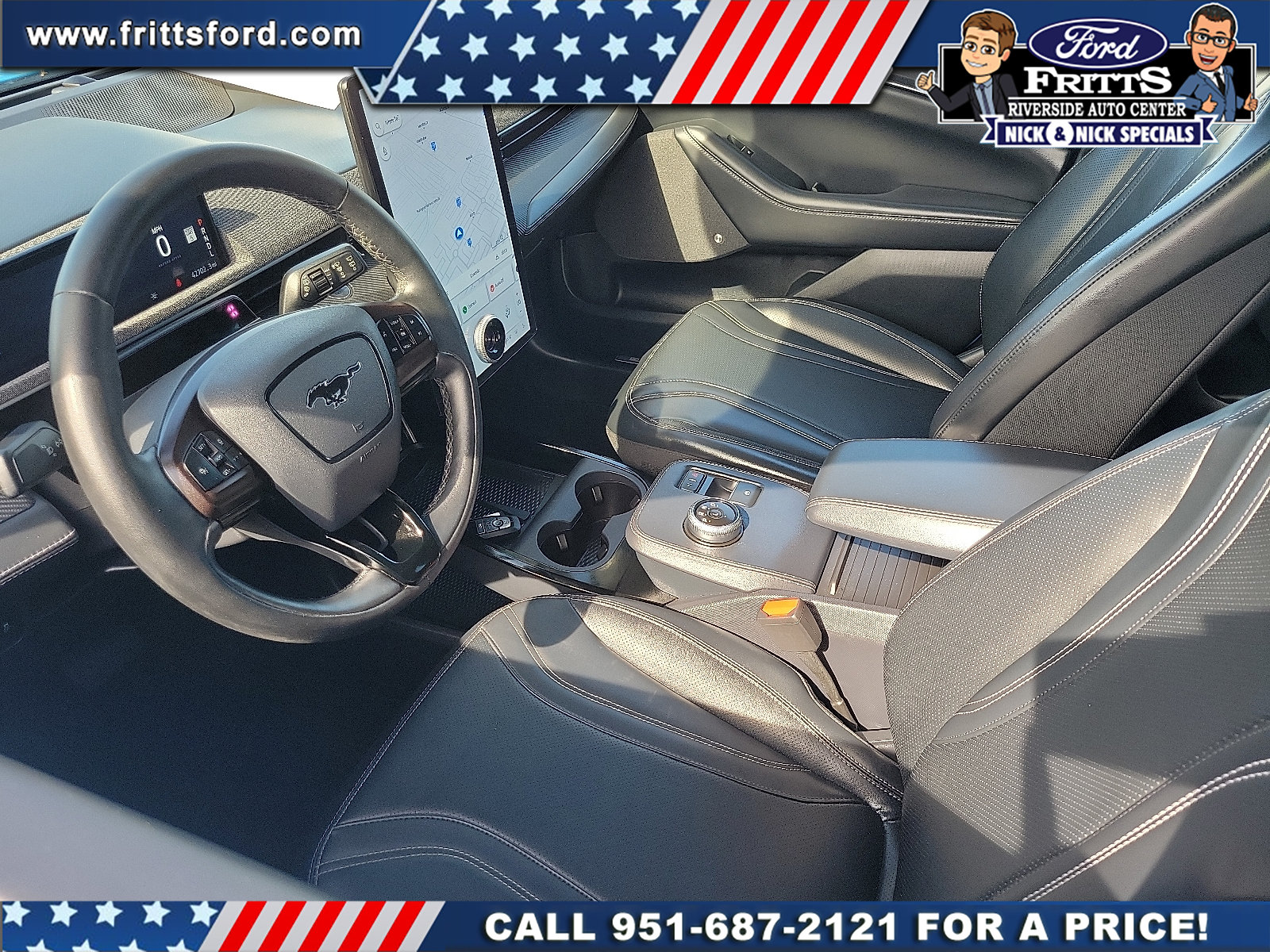 Used 2023 Ford Mustang Mach-E Premium w/ Mustang Nite Pony Package RWD image 4