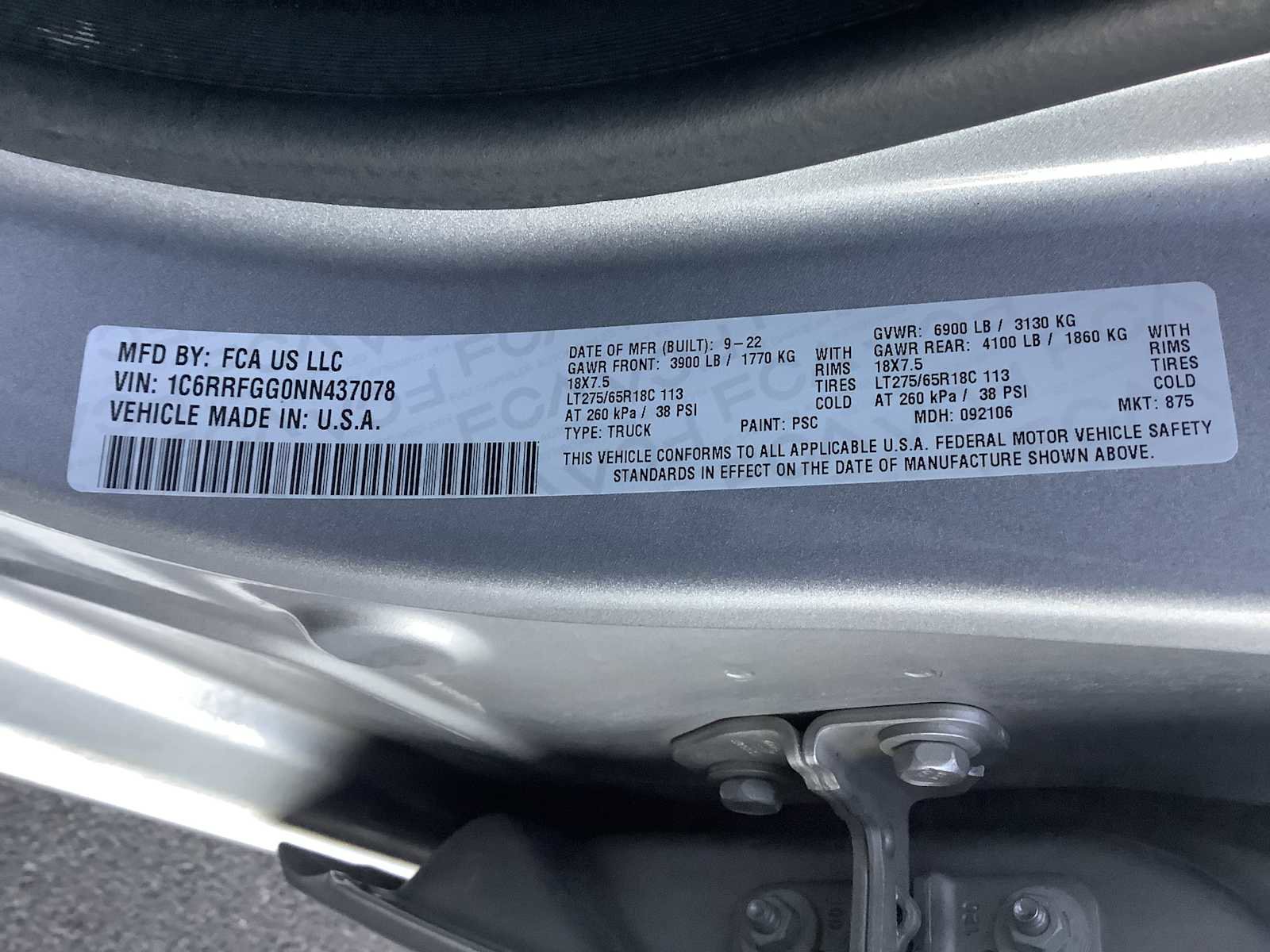 Used 2022 RAM 1500 Tradesman AWD/4WD image 21